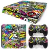 Película ps4 slim Pegatina Máquina Delgada ps4 slim Pegatina Cuerpo ps4 slim Pegatina Graffiti ps4 slim