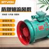 Marca Sanquan Fby(Ybt) Ventilador Axial Local Antiexplosión para Minería, Tipo de Entrada de Presión con Certificación de Seguridad