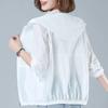 Ropa de protección solar para mujer, novedad de verano 2024, ropa de maternidad, ropa de protección solar para mujeres de mediana edad y mayores, abrigo fino de manga larga transpirable para exteriores
