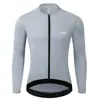 JEPOZRA roupas de ciclismo masculinas e femininas manga longa mountain bike bicicleta de estrada corrida secagem rápida top equipamento de bicicleta outono e inverno