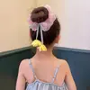 Goma para el Cabello de Flor de Tulipán para Niñas, Chongo Dulce Estilo Scrunchie, Estilo Princesa Nuevo Accesorio para el Cabello 2026