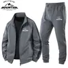 Aliexpress Cárdigan Sencillo de Moda Chaqueta Tallas Grandes Conjunto de Dos Piezas Primavera y Otoño Traje Deportivo y de Ocio Venta Directa de Fábrica