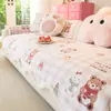 Cojín de Peluche para Sofá de Invierno Nuevo Invierno 2025 Especial de Forma Alta Gama Antideslizante Lindo Cubierta de Sofá Tela de Cubierta