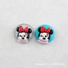 Oso Transparente Minnie Pegamento Crema Dibujos Animados Resina Accesorios Hecho a Mano DIY Funda para Teléfono Móvil Horquilla Diadema Material Daisy