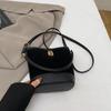 Bolso bandolera de estilo coreano, sencillo, estilo occidental, a la moda, para mujer, invierno 2024
