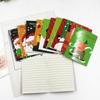 Cuaderno Pequeño Navideño al por Mayor, Nuevo Regalo Creativo Festivo, Práctico Cuaderno con Bolsillo de Solapa para Pantalones, Cuaderno Pequeño de Regalo Taobao