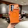 Funda Magnética para Teléfono Lightning Armor Adecuada para Samsung S26Ultra S25Ultra S24Ultra Funda Protectora Anti-Caídas