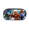 2026 Nuevo Modelo Estuche de Lápices de Una Sola Capa Lego Ninjago Dibujos Animados Estudiante Caja de Lápices de Poliéster Caja de Papelería de Anime Transfronterizo