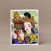 Thangka Dourado Colorido Pintura do Quinto Mestre Farmacêutico Zakiram Vida Transitória e Presente Tara Verde Buda Natalino Thangka Substituível