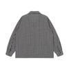 Ropa para Hombre North Boundary Marca de Tendencia Americana Otoño 2025 Nueva Camisa de Cuello Cubano Chaqueta Camisa a Cuadros Retro para Hombre y Mujer
