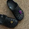 Accesorios de Comida Simulada Mangostán Uva Compatibles con Zapatos Crocs, Dijes Decorativos Desmontables DIY para Zapatos, Dibujos Animados Infantiles