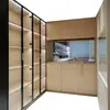 Estantería Creativa y Sencilla para Libros de Biblioteca, Estantería Práctica de Pie para Librería y Sala de Lectura, Gabinete de Almacenamiento de Libros e Información