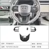 Adequado para Toyota Veloz Volante Lantejoulas Moldura Botão Volante Modificação Interior Carro