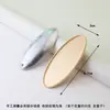Base de Horquilla Songjin Accesorios de Nuevo Estilo Chino Tela Bordada Teñida de Azul Horquilla de Pico de Pato en Blanco para Manualidades