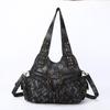 AngelKiss Bolso de Hombro Casual para Mujer Nuevo Estilo Europeo y Americano Bolso Cruzado Tie-Dye de Moda Bolso Tote Portátil Venta al por Mayor
