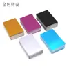 Hoja de Aleación de Aluminio Coloreada Marcado Láser Grabado Depuración Material para Fabricación de Tarjetas Metálicas Tablero Aislante 100 Piezas