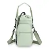 Bolsa cruzada simple de un solo hombro estilo coreano para botella de agua, para deportes, ciclismo al aire libre, senderismo, bolsa de hidratación, bolso de mano portátil, bolsa para teléfono