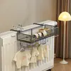Estante para radiador perchero tubería de radiador ganchos especiales tendedero para ropa, calcetines y zapatos