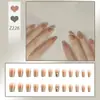 Uñas Postizas Personalizadas Pure Desire, Manicura Portátil de Alta Gama, Uñas Postizas Blanqueadoras, Uñas Portátiles, Uñas de Manicura Terminadas