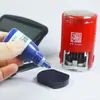 Tinta Personalizada para Sellos Autoentintables [Base Agua] Adecuada para Sellos Autoentintables, Sellos de Volteo y Almohadillas de Tinta, 10ml Rojo