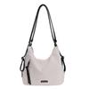 Bolso Cruzado de Lona Casual para Hombro Bolso Multiusos para Mujer Verano 2025 Nuevo de Moda Nicho Moda Mochila de Gran Capacidad