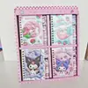 Caderno de Bobina Intercalada Criativo de Desenho Animado Pequena Princesa para Alunos do Ensino Fundamental Caderno de Bolso Portátil Bloco de Notas de Alto Valor Material