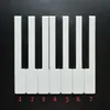 Accesorios para Piano Xinrong Tecla Blanca de Piano Cuero Blanco de Tecla Sin Lados Pieza Superior de Cuero Blanco de Tecla
