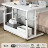 Mesa auxiliar cabinet lateral de sofá sala de estar hogar mesa de té estante de almacenamiento dormitorio mesita de noche mini balcón mesa de café pequeña mesa