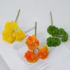 3 Cabeças Grão de Arroz Macio Fruta Flor Artificial Estilo Wabi-Sabi Decoração de Casa Fruta Falsa Galho de Fruta Decoração Macia Vitrine de Loja Fruta Falsa Atacado