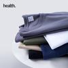 Camiseta de manga corta de algodón puro de verano para hombre, camisa holgada de cuello redondo con publicidad y logotipo personalizado, ropa de trabajo grupal con impresión de imagen