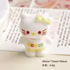 Accesorios de Resina DIY de Dibujos Animados Joyería Gatito Estéreo de Pie Pasador Funda para Teléfono Móvil Hebilla de Zapato Llavero Colgante Accesorios
