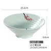 Tazón para Fideos de Melamina, Tazón para Fideos Estilo Japonés, Tazón Comercial Imitación Porcelana, Tazón Cónico, Vajilla de Comedor, Tazón para Sopa de Wonton