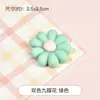 Gel Crema DIY Bolsa de Materiales Hechos a Mano Color de Contraste Flor Pequeña de Cinco Pétalos de Dos Colores Accesorios de Resina Carcasa de Teléfono Móvil Casera Bolsa de la Fortuna
