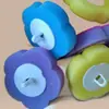 Cabezal de escobilla de inodoro desechable, Cabezal de repuesto de escobilla de inodoro desechable sin contacto, Cabezal de cepillo para baño con líquido limpiador incorporado