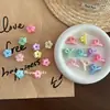 Presilha de Garra Colorida Simples para Uso Diário Versátil para Cabelos Rebeldes Penteado de Princesa Mini Presilha de Cabelo Crianças Bebê Testas Presilha de Cabelo para Cabelos Rebeldes