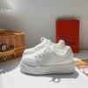 Zapatos Blancos Beier Mariposa Alto Valor de Color Nuevos de Verano Transpirables Finos 2024 Zapatos Casuales Explosiones Zapatos de Suela Gruesa