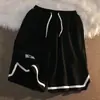 Shorts Vintage de Calle Estilo Americano para Hombre Verano ins Marca de Moda Combinan con Todo Juventud Holgados Pantalones de Baloncesto High Street Pantalones de Media Longitud