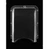 Funda de Lluvia Transparente para Máquina de Control de Acceso, Máquina de Reconocimiento Facial, Cubierta de Medición de Temperatura, Caja Protectora para Lector de Tarjetas, Protección Solar para Exteriores, Metal