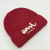 Chapéu de Tricô Bordado com Letra Versátil Estilo Coreano Outono e Inverno Quente Proteção para Orelhas Mostra o Rosto Pequeno Chapéu de Lã Versátil Simples para Frio Feminino