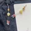 Rope Teñido a Mano Estilo Chino Cheongsam Traje Tang Disfraz Han Botón a Presión Colgante para Mujer Retro Guofeng Colgante Colgante Accesorios para Ropa Botón
