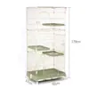 Casa de pet com vento série DBS gaiola de gato de estimação villa de gato camada dupla camada tripla gaiola de gato suprimentos para animais de estimação gato cachorro pet