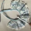 Toalla Saliva Mascota Transfronteriza, Babero Gato, Moño, Adorno de Encaje, Accesorios Perro, Bufanda, Venta al por Mayor Fabricante