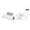 Válvula de bola LIQUIfit LeGris LFPP6VUC6/LFPP6VFC4/LFPP4VMC8