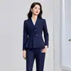 Roupa Profissional para Deslocamento para o Trabalho, Escritório e Atendimento ao Cliente, Uniforme de Comissário(a) de Bordo, Novo Terno Cinza Feminino Outono/Inverno 2026