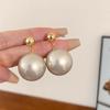 Pendientes de Perla Simples Europeos y Americanos Pendientes Largos de Gota Moda Ins Damas de Alto Nivel Socialité Elegantes Pendientes de Lujo Ligero