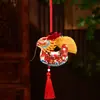 Colgante Decorativo de Bolsita para el Festival del Bote del Dragón Producto Terminado, Bolsita Repelente de Mosquitos de Ajenjo, Adorno Colgante para Coche, Venta al por Mayor de Regalos