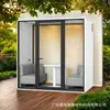 Habitación Insonorizada Inteligente, Cabina Silenciosa, Cabina Insonorizada para Instrumentos Musicales, Cabina de Piano, Habitación Móvil, Cabina de Reducción de Ruido, Almacén Exterior, Estructura de Acero, Móvil