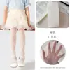 Medias de Malla de Verano Finas para Niñas Leggings Infantiles Estilo Coreano Lolita Estilo Princesa Leggings para Bebé