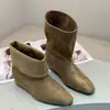 Botines Chelsea de nuevo estilo para mujer 2026 con diseño acampanado, puntera fina, efecto de realce de altura y silueta estilizada, perfectos para primavera y otoño