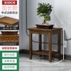 Soporte para Flores para Sala de Estar, Soporte para Flores Retro Estilo Chino No de Madera Maciza, Soporte para Macetas de Piso Interior de Múltiples Niveles, Nuevo Modelo Popular 2026